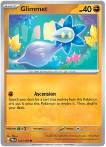 Pokemon Single Card - Scarlet & Violet Paldea Evolved 124/193 Glimmet Common Pack Fresh