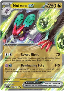 Pokemon Single Card - Scarlet & Violet Paldea Evolved 153/193 Noivern ex Pack Fresh