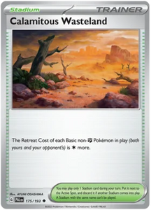 Pokemon Single Card - Scarlet & Violet Paldea Evolved 175/193 Calamitous Wasteland Uncommon Pack Fresh