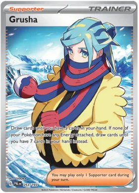 Pokemon Single Card - Scarlet & Violet Paldea Evolved 253/193 Grusha Full Art Pack Fresh