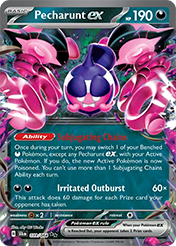 Pokemon Single Card - Scarlet & Violet Shrouded Fable - 039/064 Pecharunt ex Pack Fresh