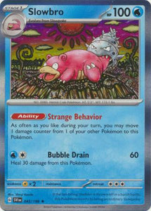 Pokemon Single Card - Scarlet & Violet Base Set 043/198 Slowbro Rare Holo Pack Fresh