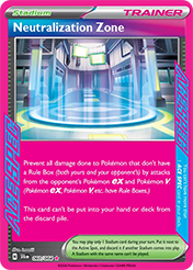 Pokemon Single Card - Scarlet & Violet Shrouded Fable - 060/064 Neutralization Zone Pack Fresh