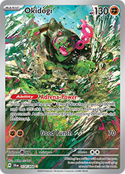 Pokemon Single Card - Scarlet & Violet Shrouded Fable - 074/064 Okidogi Pack Fresh