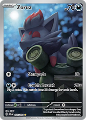 Pokemon Single Card - Scarlet & Violet Shrouded Fable - 075/064 Zorua Pack Fresh