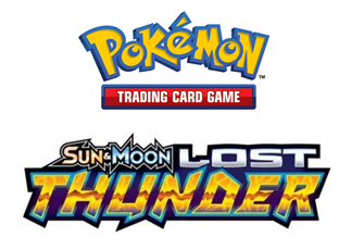 Pokemon Single Card - Sun & Moon Lost Thunder Set - Complete Set of Commons & Uncommons & Rares Near Mint Condition