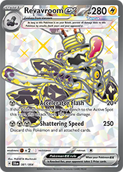 Pokemon Single Card - Scarlet & Violet Shrouded Fable - 081/064 Revavroom ex Pack Fresh