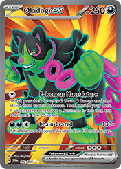 Pokemon Single Card - Scarlet & Violet Shrouded Fable - 082/064 Okidogi ex Pack Fresh