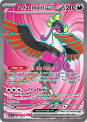 Pokemon Single Card - Scarlet & Violet Shrouded Fable - 084/064 Fezandipiti ex Pack Fresh