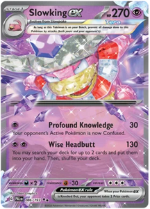 Pokemon Single Card - Scarlet & Violet Paldea Evolved 086/193 Slowking ex Pack Fresh