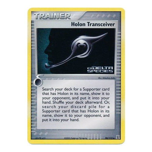 Pokemon Single Card - 2005 EX Delta Species Holon Transceiver 098/113 Near Mint