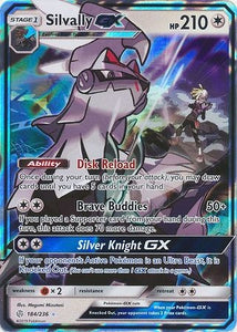 Pokemon Single Card - Cosmic Eclipse 184/236 Silvally GX Pack Fresh