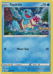 Pokemon Single Card - Sword & Shield Promo SWSH233 Squirtle Holo Near Condition