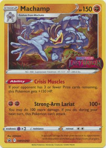 Pokemon Single Card - Sword & Shield Promo SWSH243 Machamp Holo Mint Condition