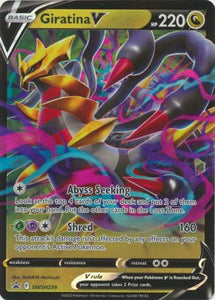 Pokemon Single Card - Sword & Shield Promo SWSH259 Giratina V Near Condition