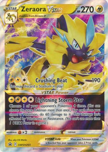 Pokemon Single Card - Sword & Shield Promo SWSH265 Zeraora VStar Mint Condition