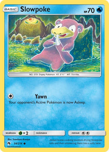 Pokemon Single Card - Lost Thunder 054/214 Slowpoke Common Pack Fresh