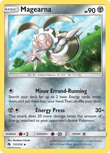 Pokemon Single Card - Lost Thunder 131/214 Magearna Uncommon Pack Fresh