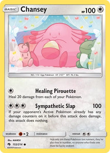 Pokemon Single Card - Lost Thunder 152/214 Chansey Common Pack Fresh