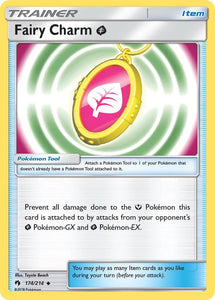 Pokemon Single Card - Lost Thunder 174/214 Fairy Charm Uncommon Pack Fresh