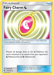 Pokemon Single Card - Lost Thunder 177/214 Fairy Charm Uncommon Pack Fresh