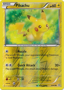 Pokemon Single Card - Generations 26/83 Pikachu Reverse Holo Near Mint