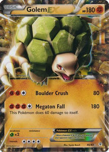 Pokemon Single Card - Generations 46/83 Golem EX Pack Fresh