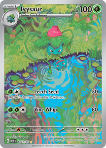 Pokemon Single Card - Scarlet & Violet 151 - 167/165 Ivysaur Illustration Rare Pack Fresh