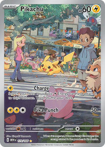 Pokemon Single Card - Scarlet & Violet 151 - 173/165 Pikachu Illustration Rare Pack Fresh