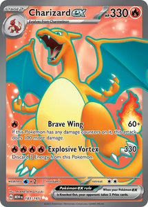 Pokemon Single Card - Scarlet & Violet 151 - 183/165 Charizard ex Full Art Pack Fresh