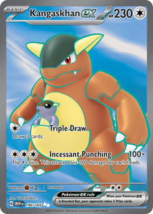 Pokemon Single Card - Scarlet & Violet 151 - 190/165 Kangaskhan ex Full Art Pack Fresh