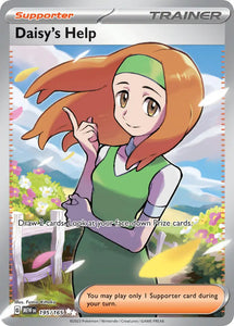 Pokemon Single Card - Scarlet & Violet 151 - 195/165 Daisy's Help Full Art Pack Fresh