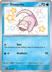 Pokemon Single Card - Scarlet & Violet Paldean Fates - 116/091 Slowpoke Pack Fresh