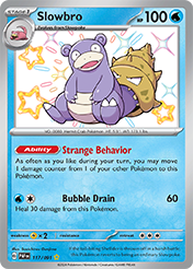 Pokemon Single Card - Scarlet & Violet Paldean Fates - 117/091 Slowbro Pack Fresh