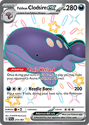 Pokemon Single Card - Scarlet & Violet Paldean Fates - 219/091 Paldean Clodsire ex Pack Fresh