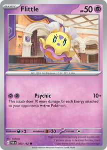 Pokemon Single Card - Scarlet & Violet Paradox Rift - 080/182 Flittle Common Pack Fresh