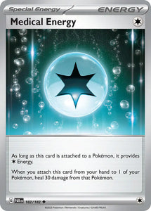 Pokemon Single Card - Scarlet & Violet Paradox Rift - 182/182 Medical Energy Uncommon Pack Fresh