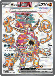 Pokemon Single Card - Scarlet & Violet Paradox Rift - 226/182 Hoopa ex Ultra Rare Pack Fresh