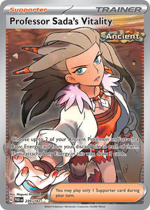 Pokemon Single Card - Scarlet & Violet Paradox Rift - 239/182 Professor Sada’s Vitality Ultra Rare Pack Fresh