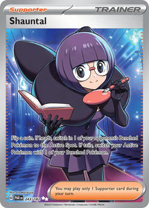 Pokemon Single Card - Scarlet & Violet Paradox Rift - 243/182 Shauntal Ultra Rare Pack Fresh