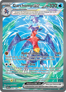 Pokemon Single Card - Scarlet & Violet Paradox Rift - 245/182 Garchomp ex Special Illustration Rare Pack Fresh