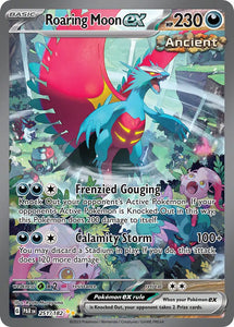 Pokemon Single Card - Scarlet & Violet Paradox Rift - 251/182 Roaring Moon ex Special Illustration Rare Pack Fresh