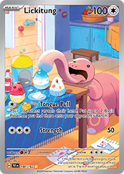 Pokemon Single Card - Scarlet & Violet Temporal Forces - 180/162 Lickitung Pack Fresh