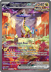 Pokemon Single Card - Scarlet & Violet Temporal Forces - 208/162 Raging Bolt ex Pack Fresh