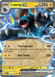 Pokemon Single Card - Scarlet & Violet Twilight Masquerade - 068/167 Luxray ex Pack Fresh