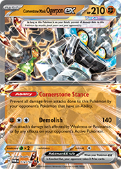 Pokemon Single Card - Scarlet & Violet Twilight Masquerade - 112/167 Cornerstone Mask Ogerpon ex Pack Fresh