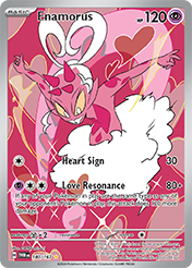 Pokemon Single Card - Scarlet & Violet Twilight Masquerade - 180/167 Enamorus Pack Fresh