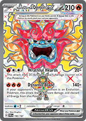 Pokemon Single Card - Scarlet & Violet Twilight Masquerade - 192/167 Hearthflame Mask Ogerpon ex Pack Fresh