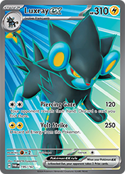 Pokemon Single Card - Scarlet & Violet Twilight Masquerade - 195/167 Luxray ex Pack Fresh