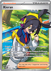 Pokemon Single Card - Scarlet & Violet Twilight Masquerade - 206/167 Kieran Pack Fresh